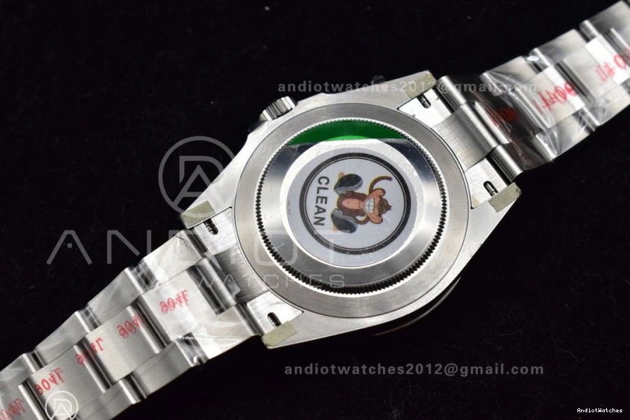 Dial VR SS Best 904L 1:1 Clean Steel Black Stretchable Edition Bracelet on Air-King 126900 500 0417